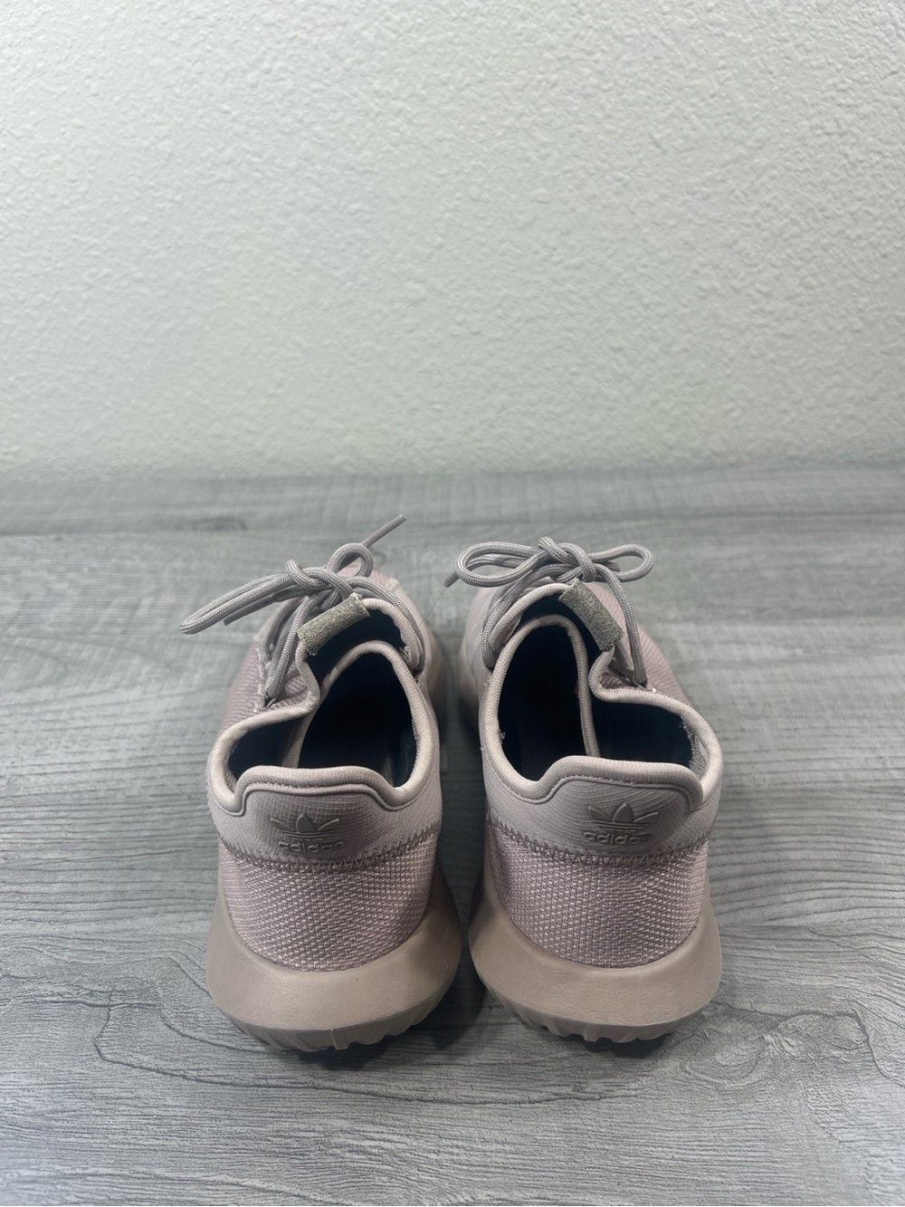Adidas Tubular Shadow Women’s Sneakers Taupe Pink Casual Athletic Shoes Size 6.5 - Picture 5 of 10